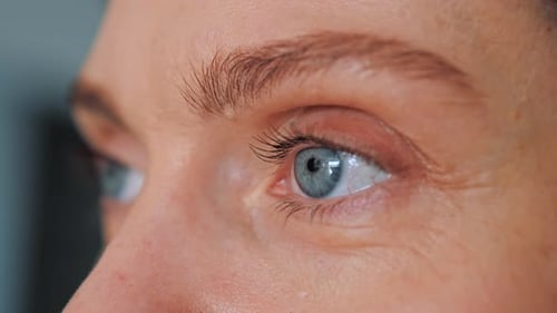 Close Up of Woman's Face