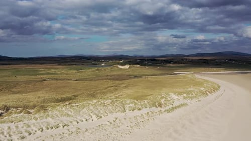 Sheskinmore Bay Between Ardara and Portnoo in Donegal Ireland
