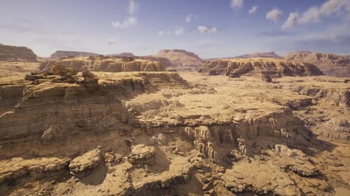 Barren Rock Formations Mimic Foreign Planetary Landscapes in Movies