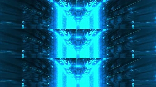 Glowing Space Motion