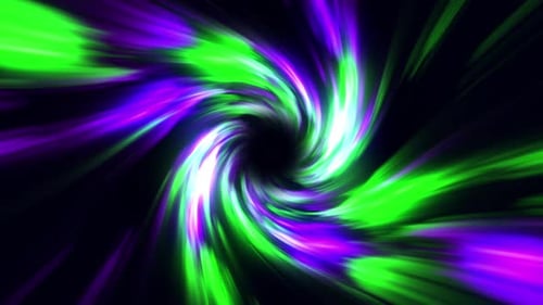 Abstract magical hypnotic energy space tunnel vortex shape.