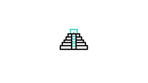 Chichenitzapyramid Animated Icon