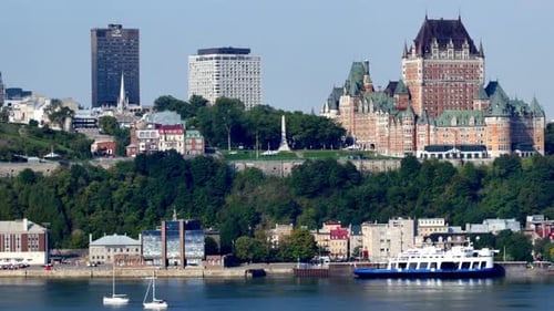 Breathtaking And Beautiful View Of Quebec City