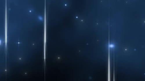 Elegant Christmas Particles and Glowing Light Rays Animation