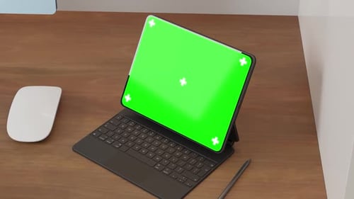 Display Mockup Green Screen Animation