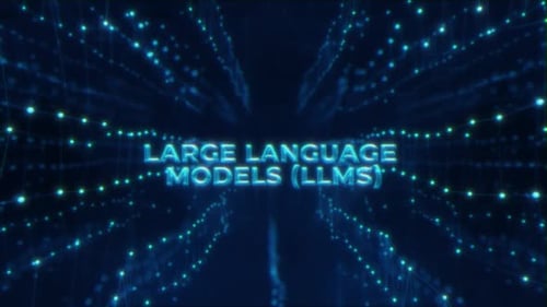 Neon Digital Grid Data Tunnel Reveal