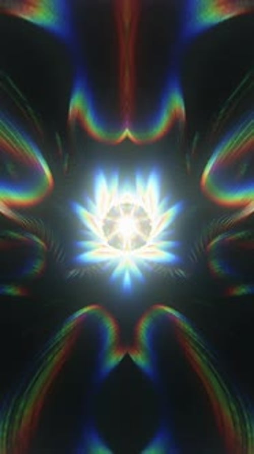 Psychedelic VJ abstract background loop
