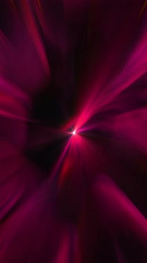 Vidéo : Deep Space Light Rays Loop Crimson Vertical