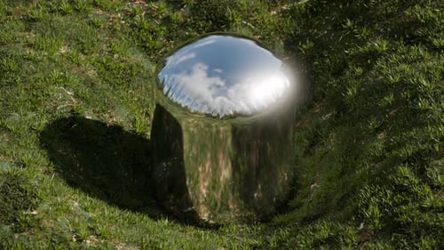 Surreal Shape Inflating Loop 3D Animation