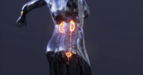 Detailed View of Human Kidney Anatomy Highlighting Function and Structure