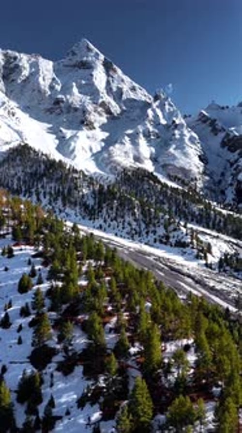 Majestic Winter Landscape in Skardu