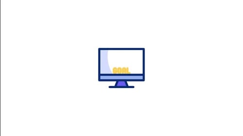 Computeranimiertes Symbol