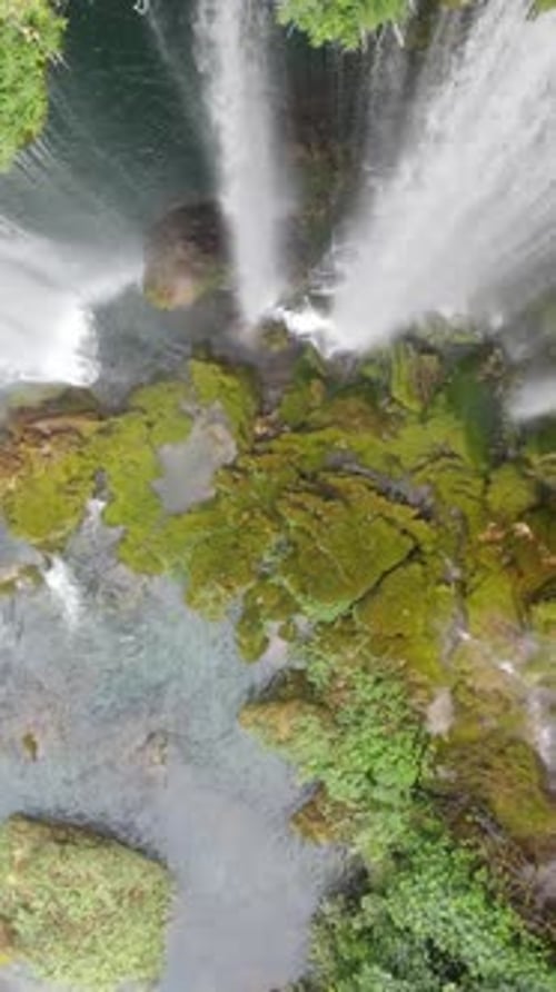 Waterfall Overhead View