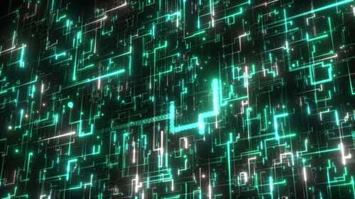 Digital hud futuristic cyber technology