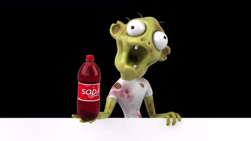 Fun zombie - 3D Animation