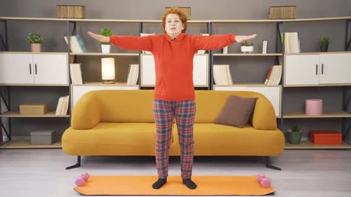 Fitness exercises, staying fit.