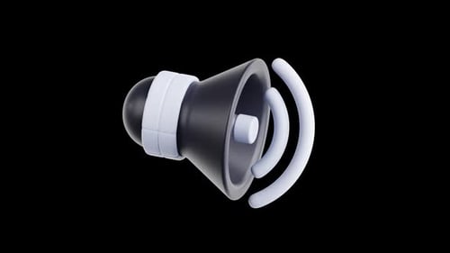 3D Icon Cute Volume Motion Graphics Animation