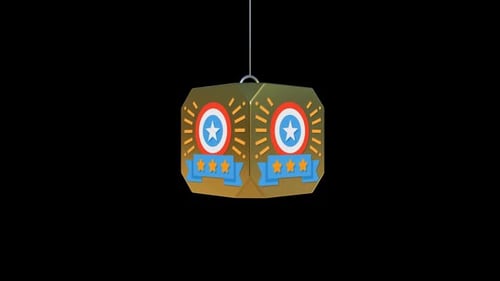 Animated Golden Award Badge Reveal