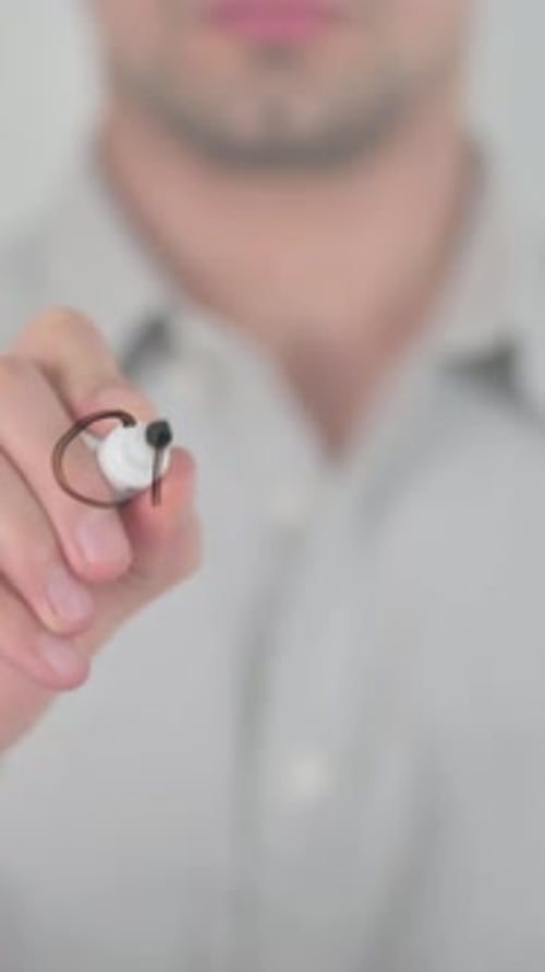 Karriere, Schreiben auf dem Bildschirm mit der Hand, Vertikales Video