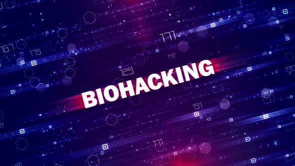 Biohacking Tech Background, Backgrounds Motion Graphics ft. background ...