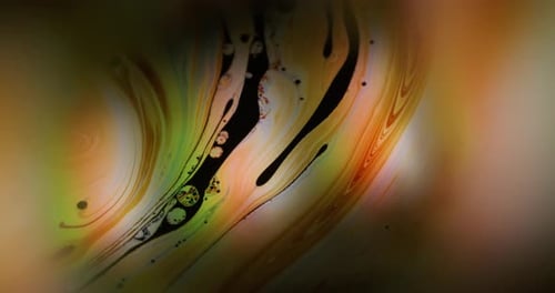 Colorful Abstract Liquid Motion Background