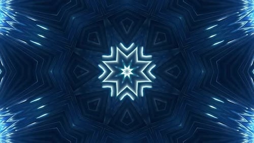 Shimmering Digital Loop Background