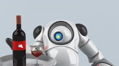 Großer Roboter - 3D-Animation