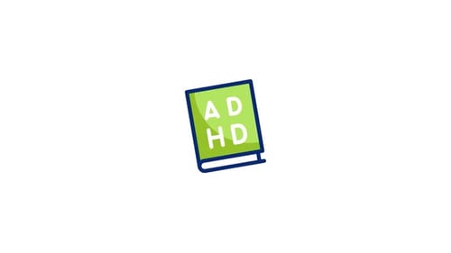 Animiertes Adhd-Symbol
