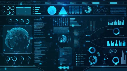 3D Stock market chart, investment market growth finance Business analysis. financial trends. Data sc