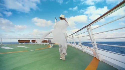 A Beautiful and Scenic Cruise Experience on the Open and Vast Sea