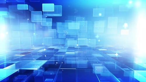 Blue Corporate Background Loop