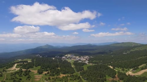 Mountain Kopaonik In Serbia In Summer