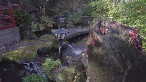 Each temple in Japan has some of the element of water in its design, the main buildings are usually