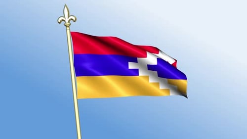 Drapeau du Haut-Karabakh