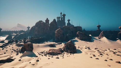 Drone Captures Expansive View of Coast with Interesting Textures