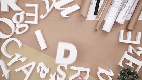 Architect Having Idea Above