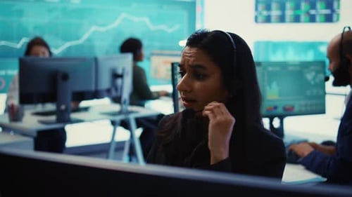 Business Operators Discussing with Shareholders About Key Performance Indicators