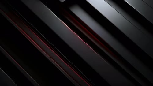 Modern Dark Geometric Stripes Flowing Background