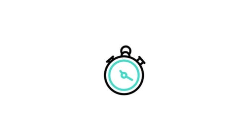 Stopwatch Animated Icon