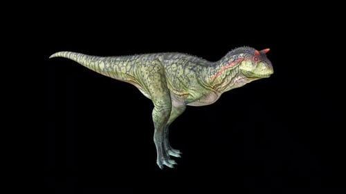 Dinosaure Carnotaurus inactif