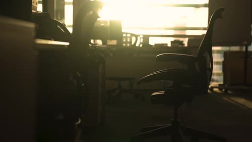 empty office in a company