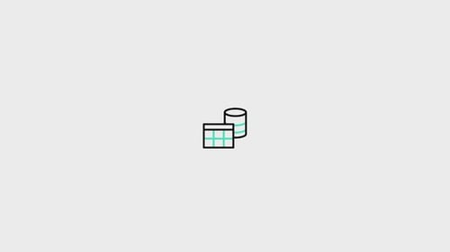 Databasetable Animated Icon
