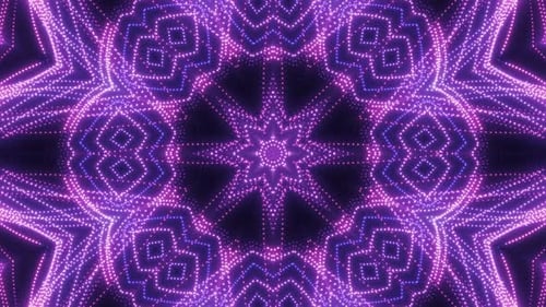 Futuristic Glowing Motion Background