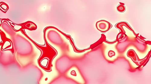 Animated colorful liquid background.