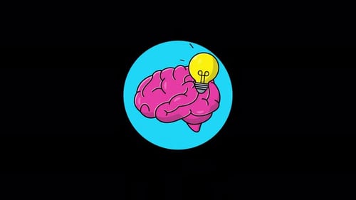 Creative Idea Concept Animation Video - Transparent