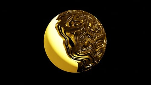 Metallkugel Gold 1