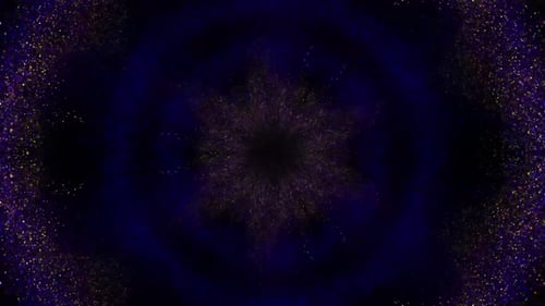 Shiny Bulbs Shape And Motion Background Loop