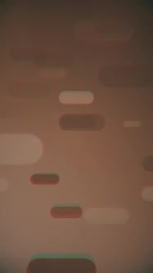 Vertical Video - Retro Brown Geometric Shapes Abstract Background