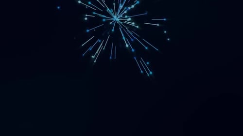 Animationshintergrund mit funkelnden Lichtern