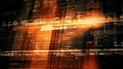 Immersive Datenmatrix-Anzeige, dynamische Informationsnetzsimulation 20